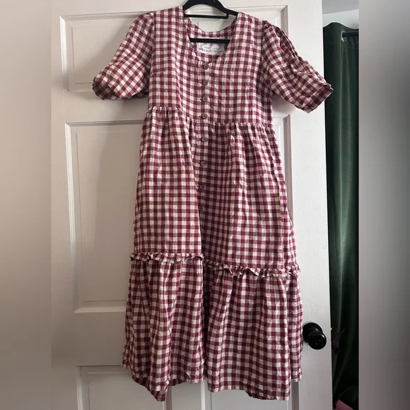 *SOLD* notPERFECTLINEN Elysian Dress - Picture 1 of 1